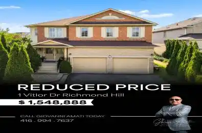 1 Vitlor Drive Richmond Hill Ontario L4E 2Y4