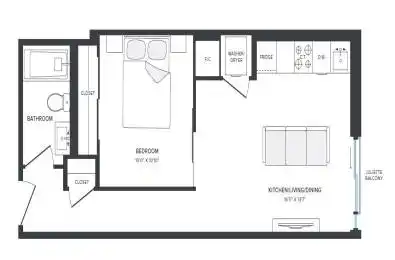100 Mill Street Unit# 522 Toronto C08 Ontario M5A 0Y1