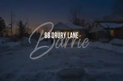 68 Drury Lane Barrie Ontario L4M 3C8