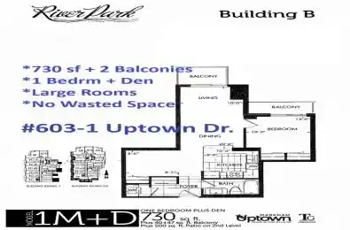 1 Uptown Drive Unit# 603 Markham Ontario L3R 5C1